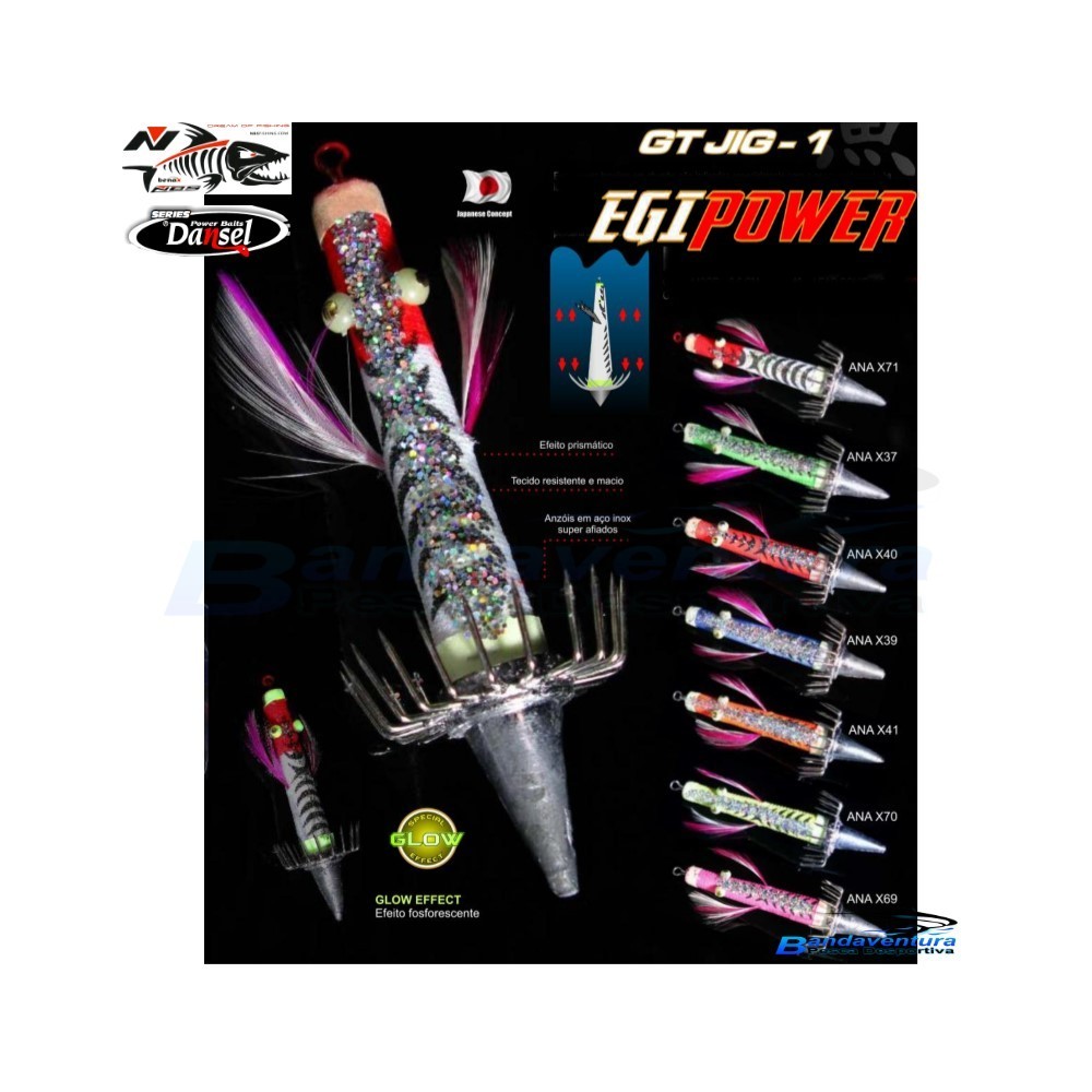 DANSEL PITEIRA EGIPOWER  GT JIG 1 DANSEL PITEIRA EGIPOWER  GT JIG 1