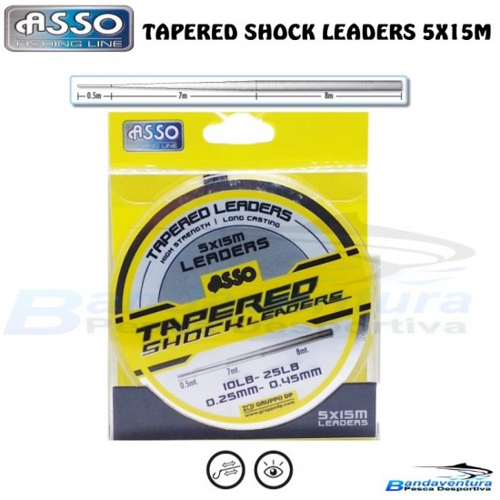 ASSO TAPERED SHOCK LEADERS