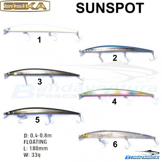 SEIKA SUNSPOT MINNOW
