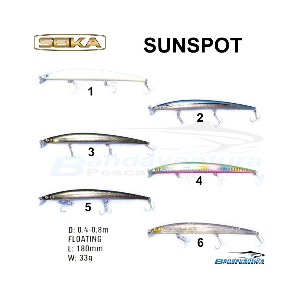SEIKA SUNSPOT MINNOW SEIKA SUNSPOT MINNOW