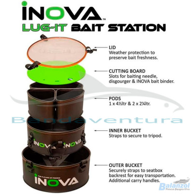 INOVA ESTAÇÃO BASE COMPLETA PARA TRIPÉ