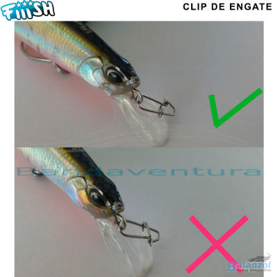 FIIISH CLIP DE ENGATE