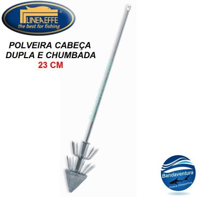 LINEAEFFE POLVEIRA COM CHUMBADA E CABEÇA DUPLA