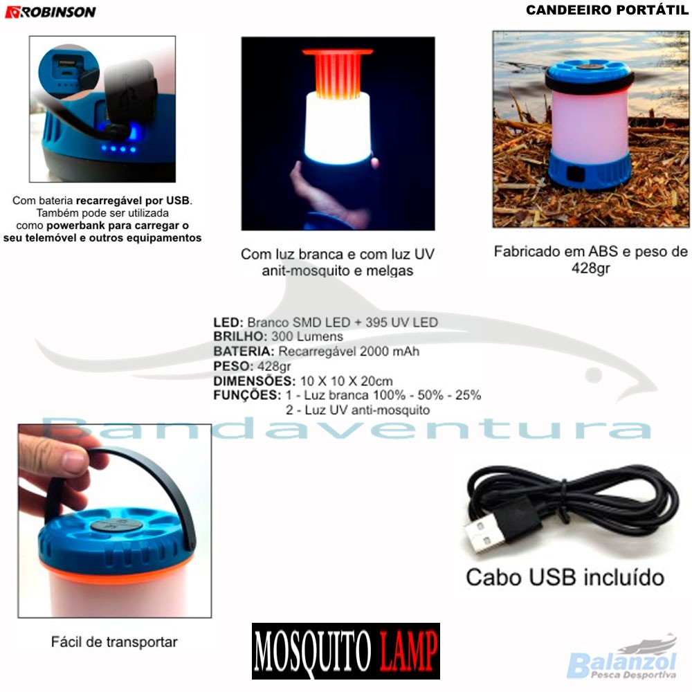 ROBINSON PORTABLE MULTIFUNCTION LAMP