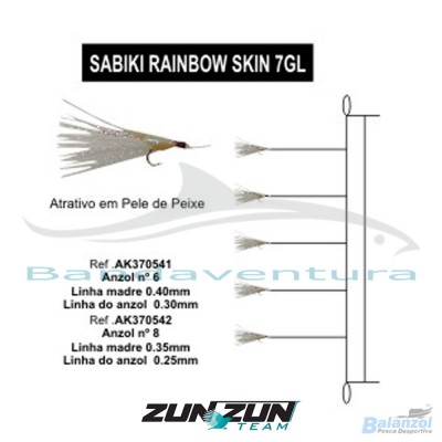 ZUNZUN ESTRALHO CARAPAU SABIKI 7GL