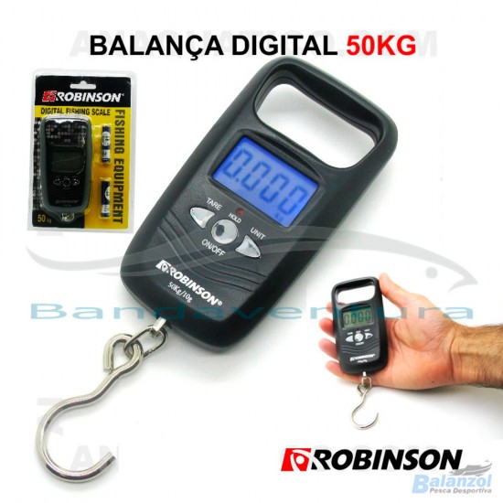 ROBINSON BALANÇA DIGITAL MAX. 50KG