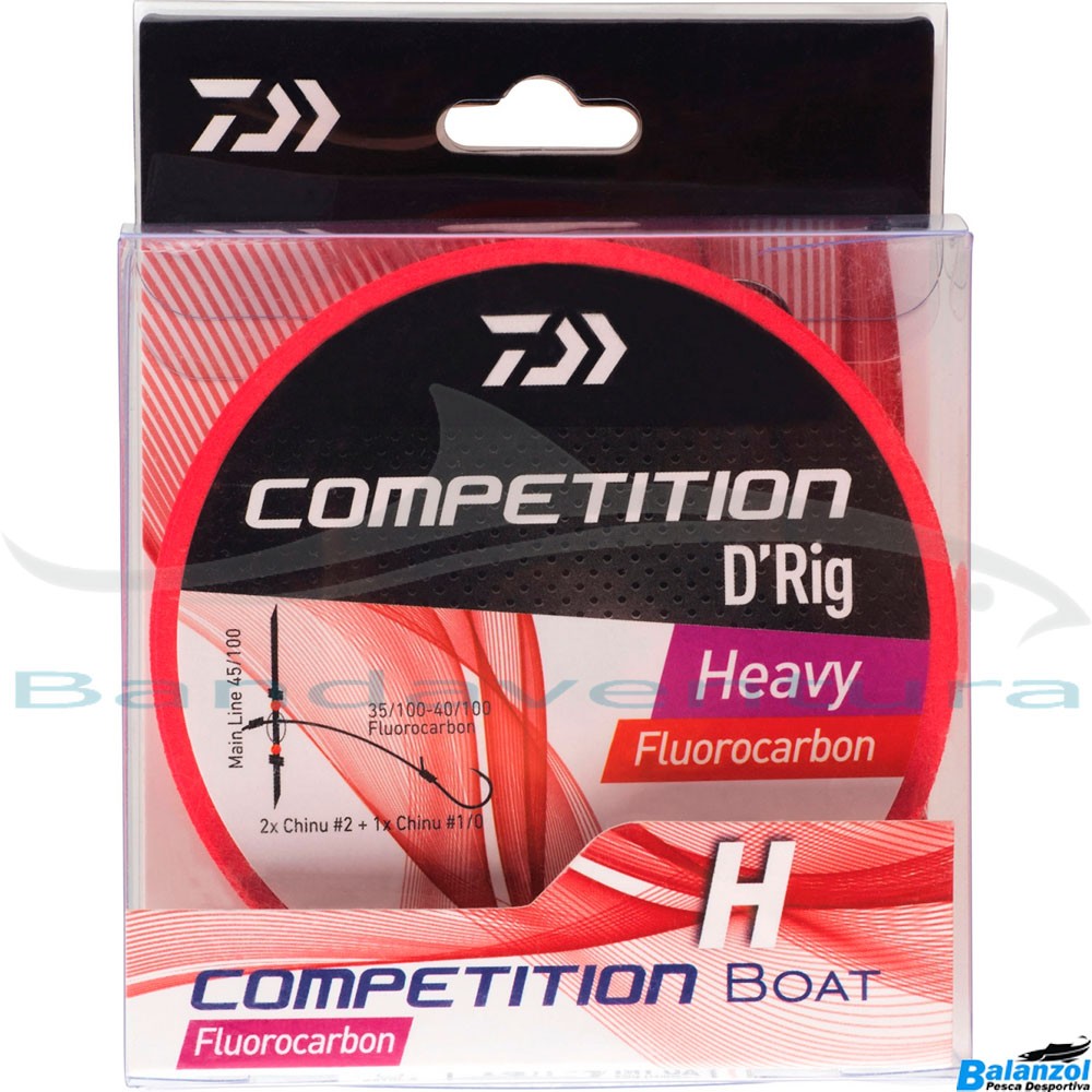 DAIWA MONTAGEM BARCO COMPETIÇÃO HEAVY