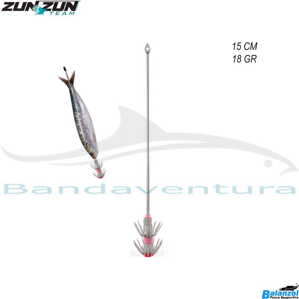 ZUNZUN PITEIRA TRIPLA EGIPOWER 15CM 18GR