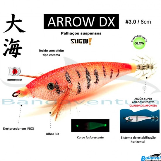 SUGOI ARROW DX - 3.0 / 8CM