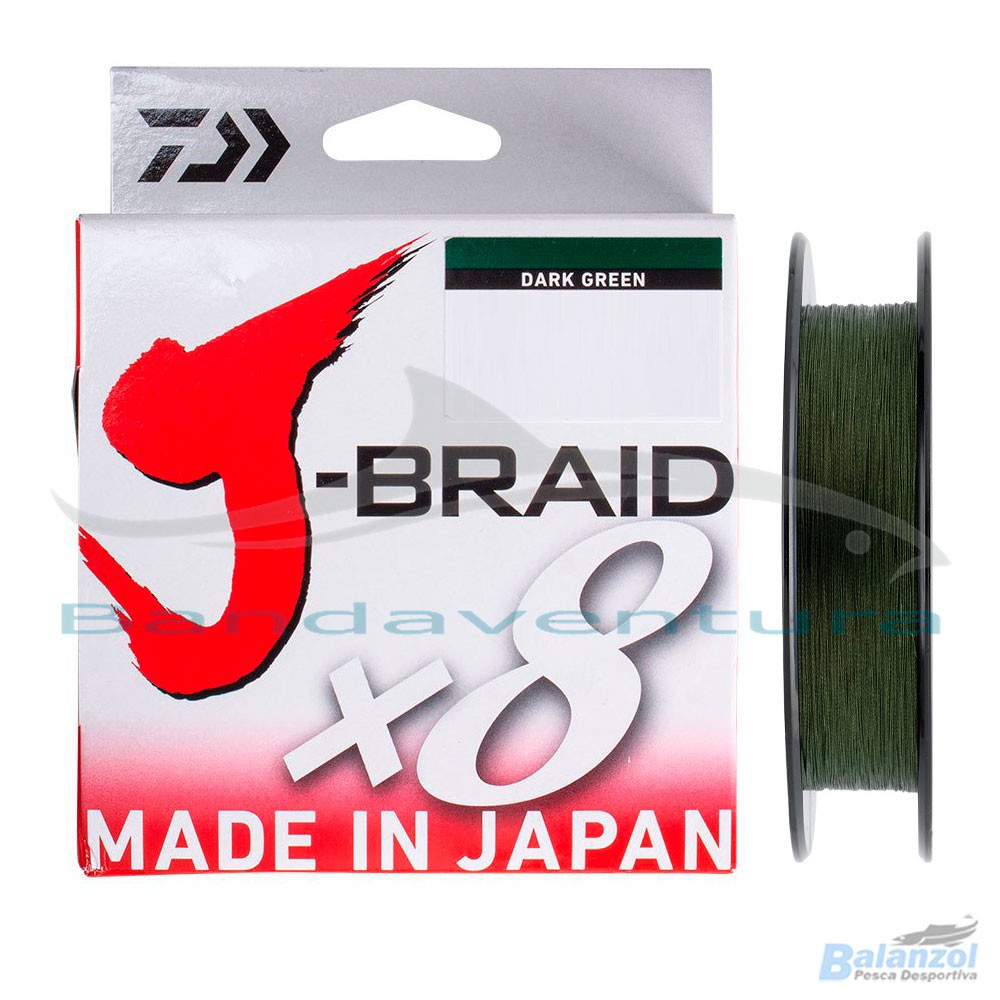Linha Multifilamento Daiwa J-Braid X8 300m Cor Multi Color