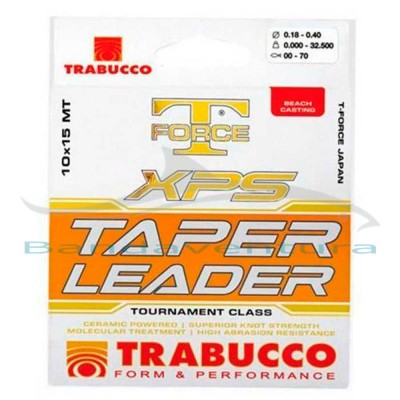 TRABUCCO T-FORCE XPS TAPERED LEADER 10X15M