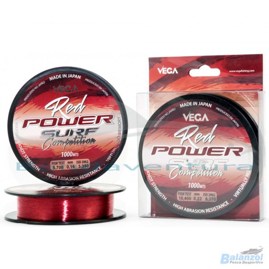 VEGA RED POWER SURF COMPETITION 1000 MTS