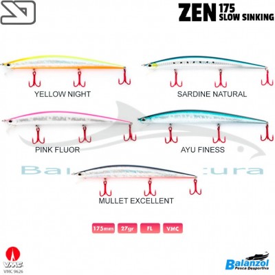 YKR AMOSTRA ZEN 175 SLOW SINKING (17.5CM - 29G)