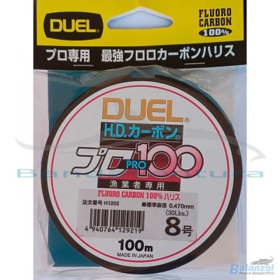 DUEL FLUOCARBON PRO100S 100MT