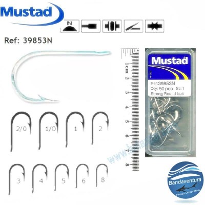 MUSTAD HOOK 39853NI
