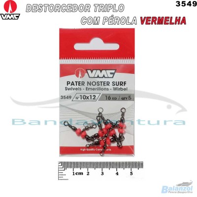 VMC SWIVEL PATER NOSTER SURF 3549 BK