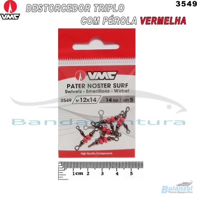 VMC SWIVEL PATER NOSTER SURF 3549 BK