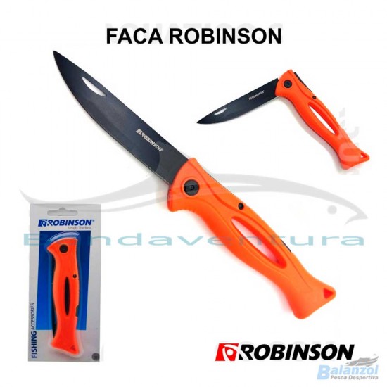 ROBINSON FOLDING STAINLESS STEEL 9CM KNIFE