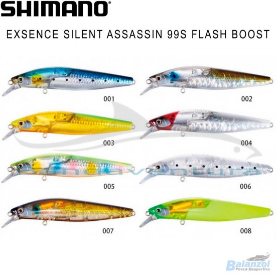 SHIMANO EXSENCE SILENT ASSASSIN 99S FLASH BOOST 99MM 17GR