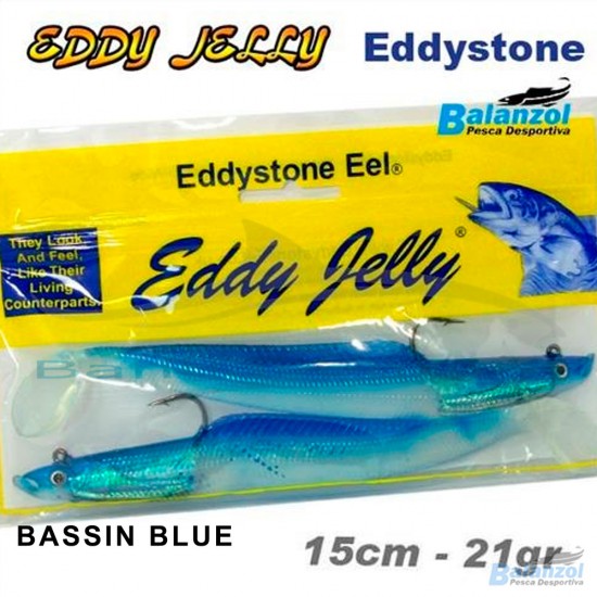 EDDYSTONE JELLY 15CM 21GR - BASSIN BLUE