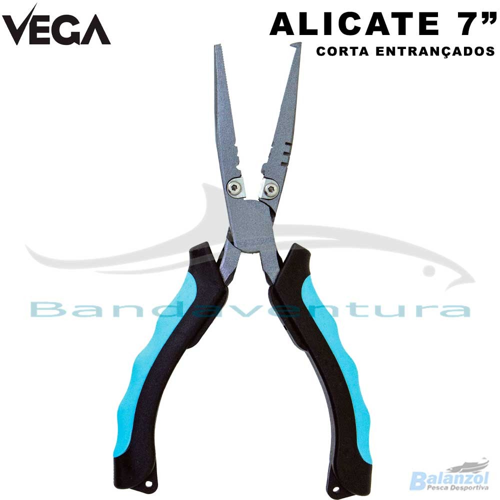 VEGA ALICATE 7" - 18CM CORTA ENTRANÇADOS