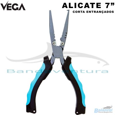 VEGA ALICATE 7" - 18CM CORTA ENTRANÇADOS