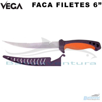 VEGA FACA FILETES 6"