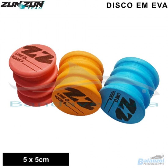 ZUN ZUN DISCO EM EVA 5 X 5 CM