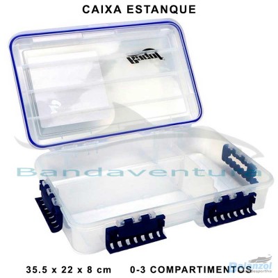 RAGOT CAIXA IMPERMEÁVEL 35.5 x 22 x 8 cm 0-3