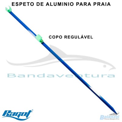 RAGOT ESPETO ALUMINIO AZUL PARA PRAIA