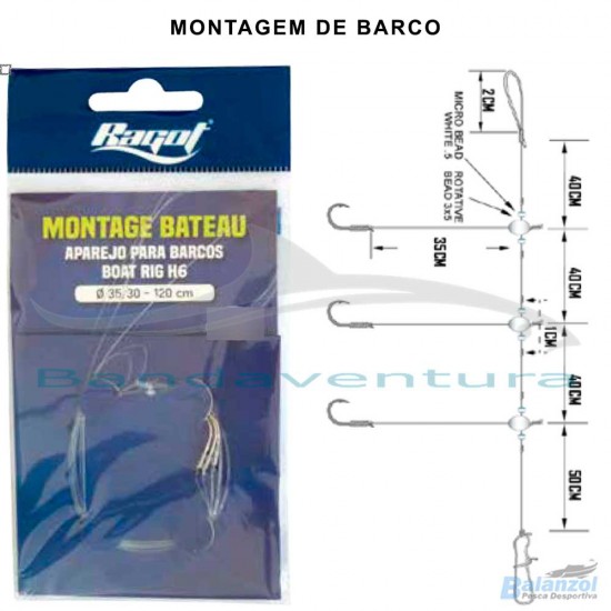 RAGOT MONTAGEM PARA BARCO