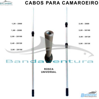 BALANZOL CABO PARA CAMAROEIRO EXTENSÍVEL