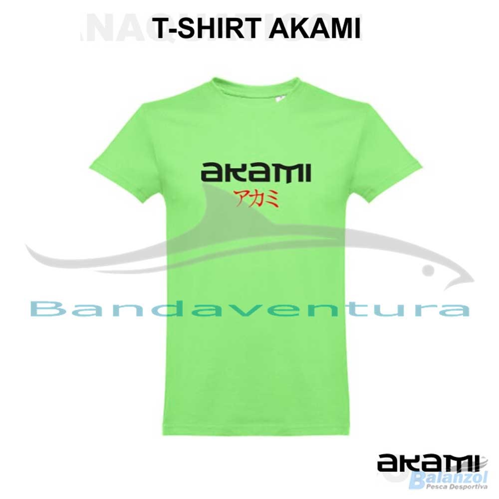 AKAMI GREEN T-SHIRT
