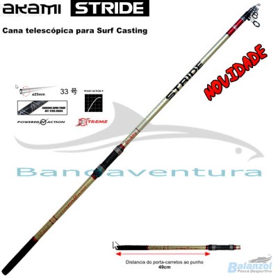 AKAMI STRIDE 5.10MT - 100/250GR