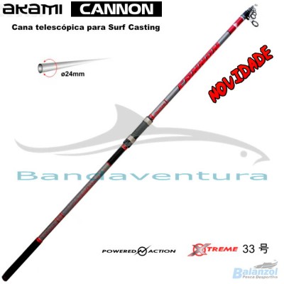 AKAMI CANNON 5.00MT - 100/250GR