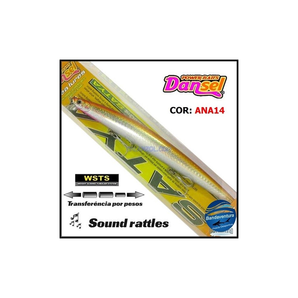 Leurres De Pêche SATYA SF 180 COL A31 DANSEL - Simil Shore Line Duo Tide Pour Spinning 837101