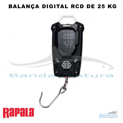 RAPALA BALANÇA DIGITAL RCD DE 25 KG