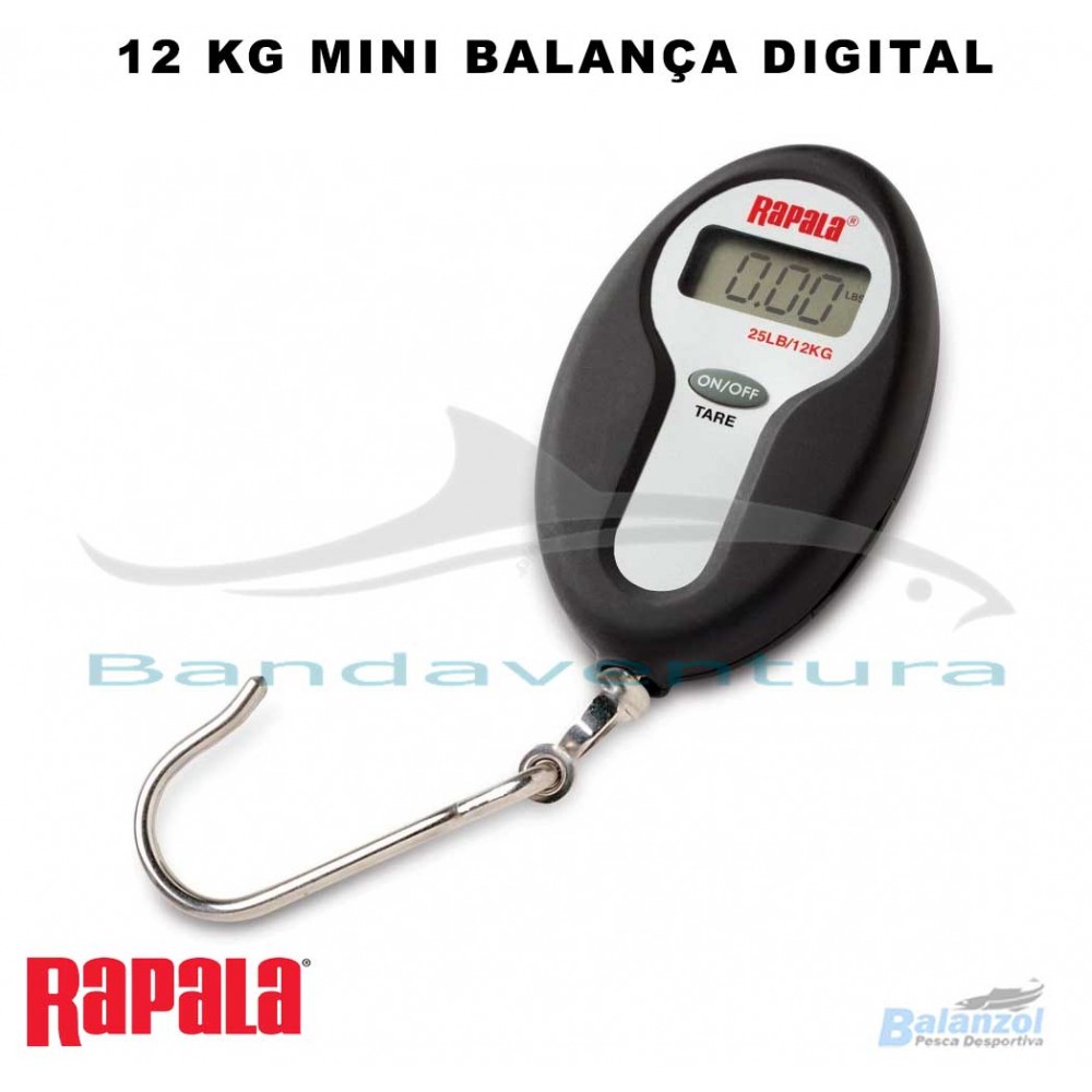 RAPALA MINI BALANÇA DIGITAL 12KG