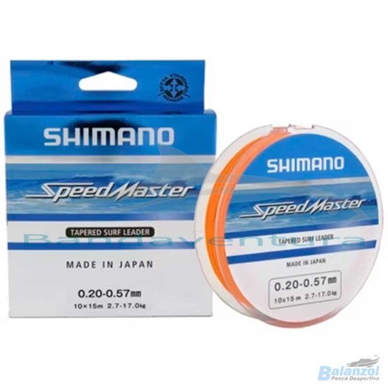SHIMANO SPEEDMASTER TAPERED SURF LEADER ORANGE