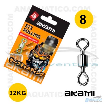 AKAMI STS ROLLING SWIVEL