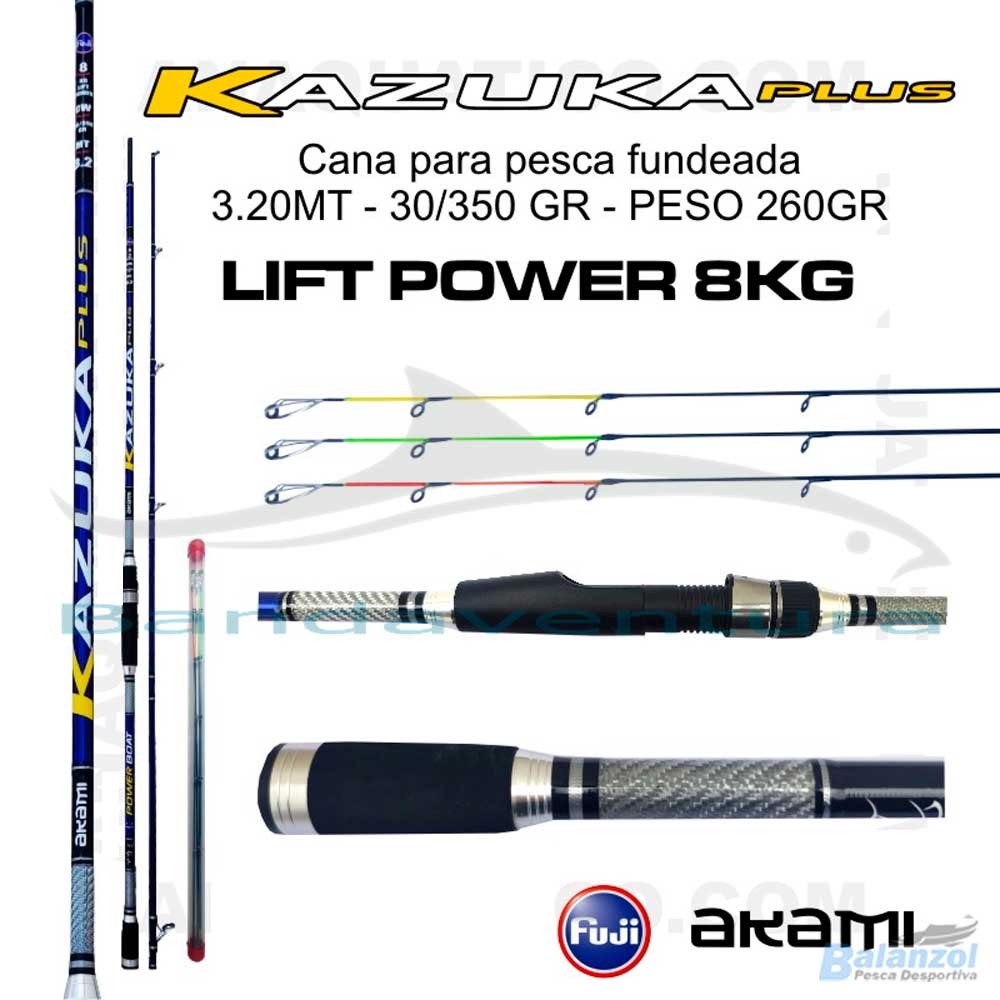 AKAMI KAZUKA PLUS 3.20MT - 30/350GR