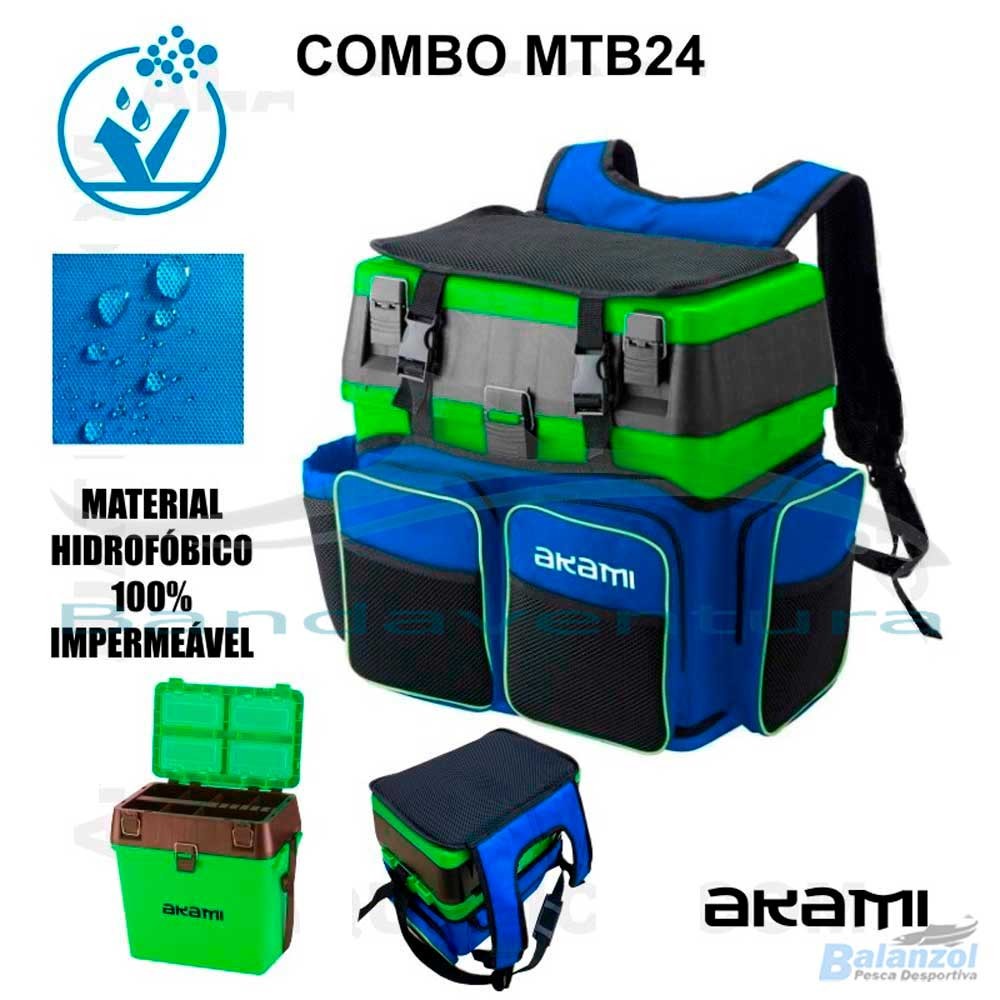 AKAMI MTB24 CAIXA COM BANCO COM ARNÊS