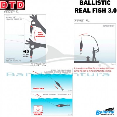 DTD BALLISTIC REAL FISH 3.0