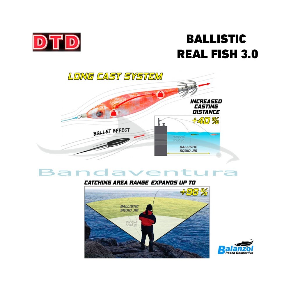 DTD BALLISTIC REAL FISH 3.0