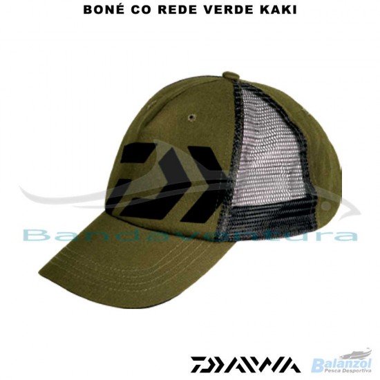 DAIWA KHAKI GREEN MESH CAP