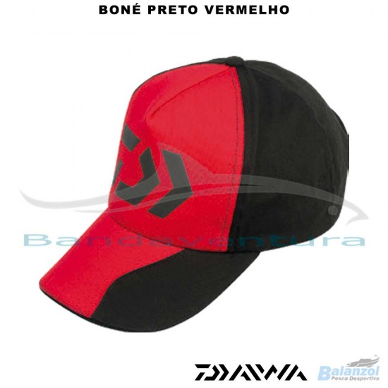 DAIWA BLACK-RED CAP