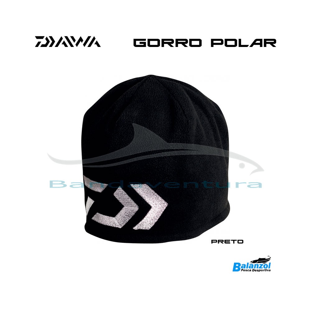 DAIWA GORRO TIPO POLAR PRETO