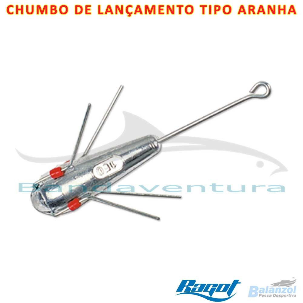 RAGOT CHUMBO DE LANÇAMENTO TIPO ARANHA RAGOT CHUMBO DE LANÇAMENTO TIPO ARANHA