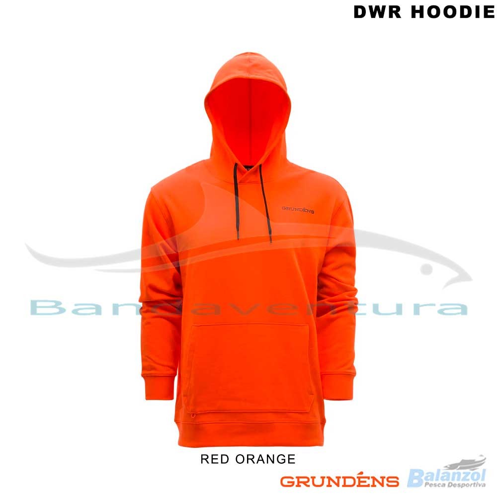 GRUNDÉNS SWEATSHIRT DWR LARANJA FLUO