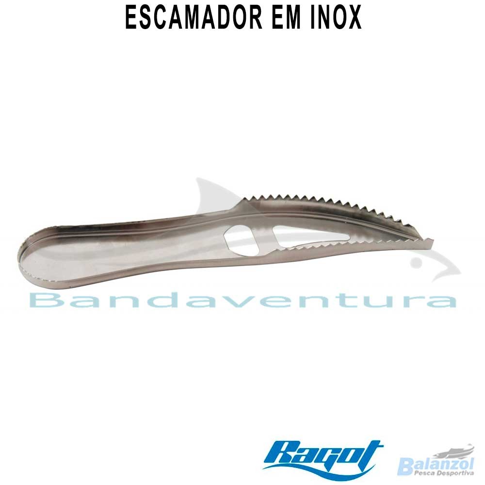 RAGOT ESCAMADOR EM INOX